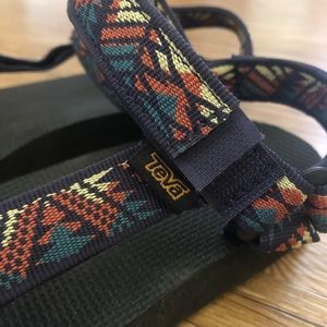Multicolor Teva sandals